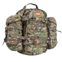 WISPORT - Sparrow 20 II Rucksack mit zwei Seitentaschen - 20 + 10 l - Multicam