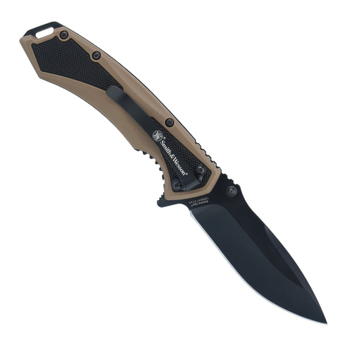 Smith&Wesson - Klappmesser Extreme Ops - Drop Point - Tan - 1209515