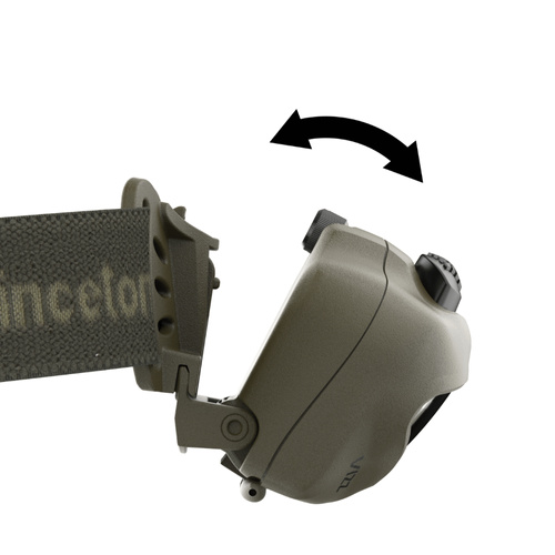 Princeton Tec - Taktische Stirnlampe Vizz 550 RGB MPLS - 550 lm - Olivgrün - VIZZ23-RGB-MPLS-OD