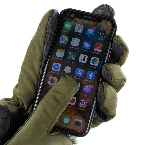 M-Tac - Soft Shell Thinsulate taktische Handschuhe - Olive - 90308001