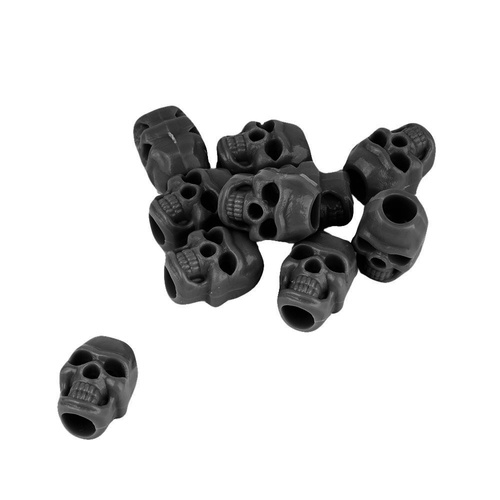 Mil-Tec - Skull Cord Stopper - 10 Stück - Schwarz - 13458212