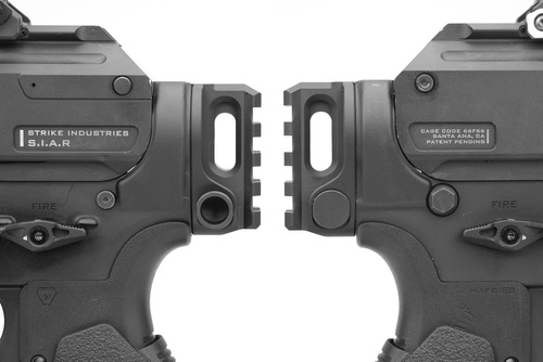 Strike Industries - Adapter für Hinterschaft oder Stabilisator AR Picatinny Stock Adapter - Schwarz - SI-AR-PSA-BK 