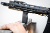 Strike Industries - M-LOK® Angled Vertical Grip - Lang - FDE - SI-AR-CMAG-L