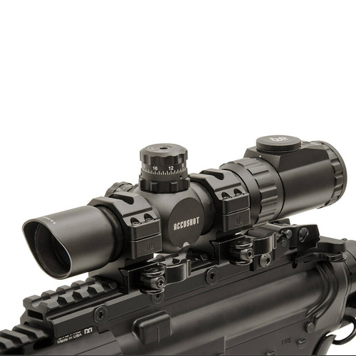 Leapers - Riser UTG Super Slim 13 Schlitz - 0.5" - Schwarz - MT-RSX5L