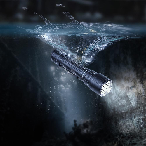 Fenix - Taschenlampe LED WF26R mit 5000 mAh Akku - 3000 lm - Schwarz - WF26R