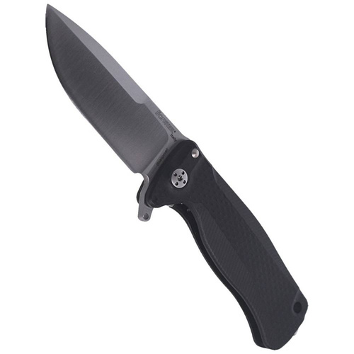 LionSteel - Taktisches Messer SR22A - Sleipner - Schwarz - SR22A BS