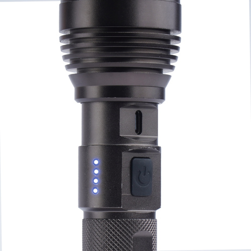 Falcon Eye - Hand-Taschenlampe Alpha 2000 RC - Blitzlicht - Fokus - 2000 lm - Schwarz - FHH0123