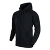 Helikon - Urban Tactical Hoodie® Lite Kapuzenpullover - FullZip - Schwarz - BL-ULF-CB-01