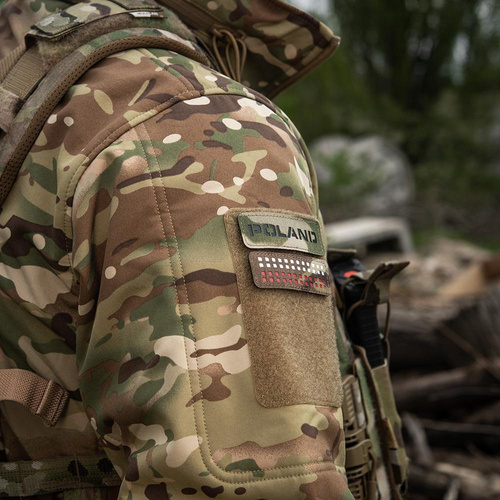 M-Tac - Polen-Abzeichen - Laserschnitt - Multicam / Schwarz - 51003108