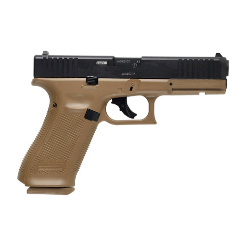 Umarex - Glock Gen 5 T4E .43 RAM Defense Trainingspistole cal. .43 - Schwarz/FDE - 211.00.06