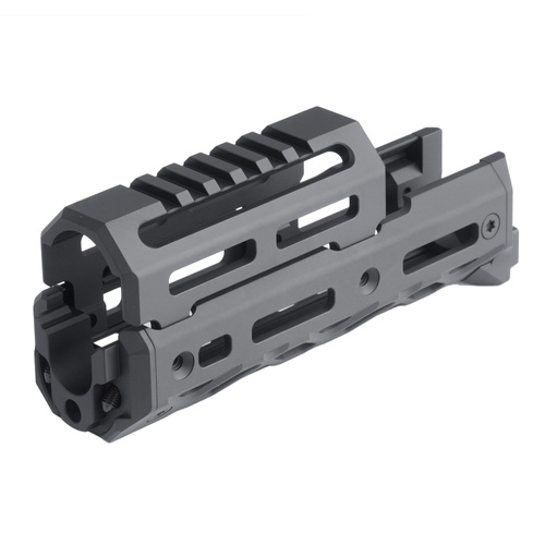 Kruk - Kurzer Handschutz mit Kurzer Gasrohrabdeckung - Schwarz - CRC 1WBP042