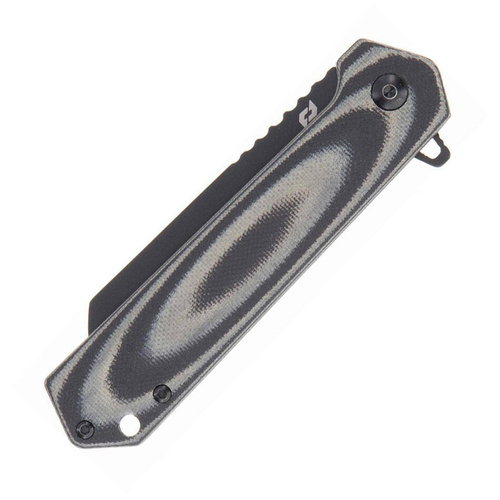 Schrade - Lateral BLK EDC Klappmesser - AUS-8 - Schwarz/Dunkelgrau - 1159293