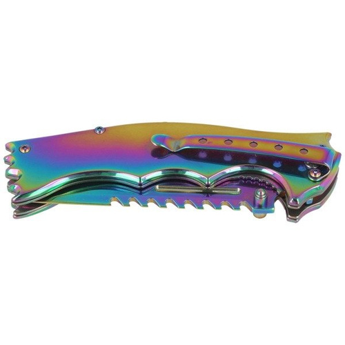 Herbertz Solingen - Messer Rainbow Clip Point Folder - 567312