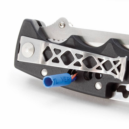 SOG - Elektriker-Klappmesser Kilowatt mit Abisolierzangen - Schwarz - EL01-CP