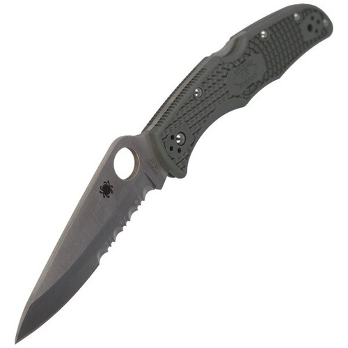 Spyderco - Endura® 4 FRN Foliage Grün SpyderEdge Messer - C10PSFG