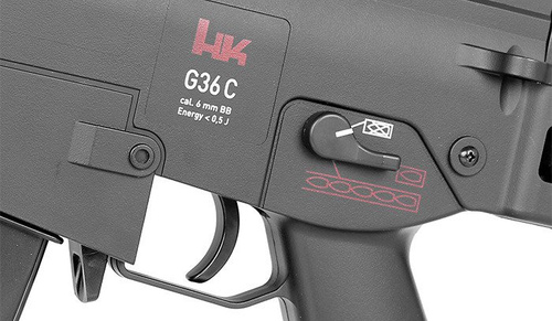 Umarex - Heckler & Koch G36 C IDZ Karabiner Replik - Dual Power - 2.6300