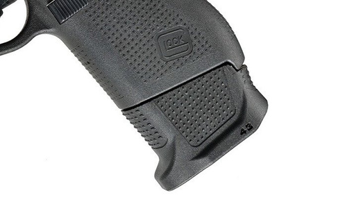 Strike Industries - Enhanced Magazine Plate für Glock 43 - SI-EMP-G43-BK
