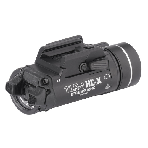 Streamlight - Taktische LED-Waffen-Taschenlampe TLR-1 HL-X - 1500 lm - Picatinny - Schwarz - L-69501