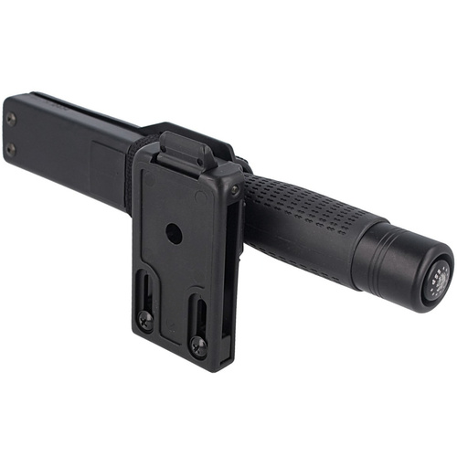 ESP - Gehärteter Ergonomischer Easy Lock Teleskopschlagstock - 18" - Schwarz - ExBT-18HE-BK BHT-54