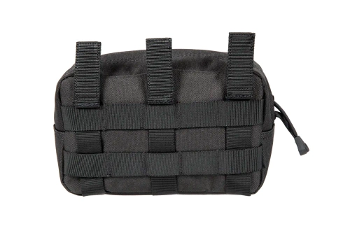 GFC Tactical - Horizontale Mittle Cargo Tasche - Schwarz - GFT-19-019550