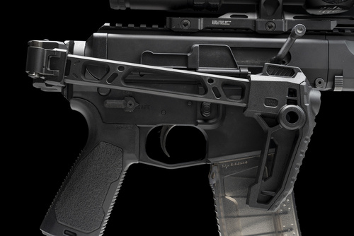 Strike Industries - Hinterschaft Strike FSA Dual Folder Stock - QD Sling - Schwarz - SI-FSA-DUAL-STOCK