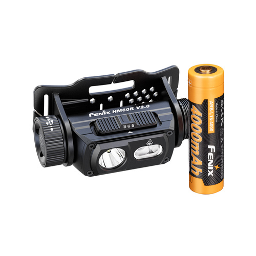 Fenix - Kopflampe HM60R V2.0 - 1600 lm - Schwarz - HM60R.11115