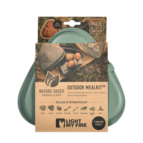 Light My Fire - Outdoor MealKit™ Kochgeschirr-Set - 8 Teile - SlatyBlack - 2418411010
