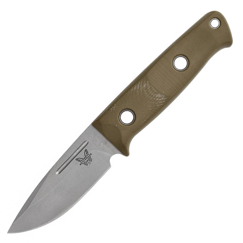 Benchmade - Überlebensmesser 165-1 Mini Bushcrafter - CPM S30V - Grün - 165-1