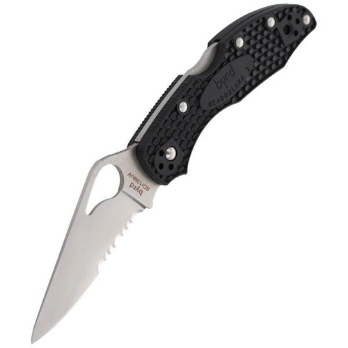 Spyderco - Meadowlark™ 2 FRN CombinationEdge Klappmesser - BY04PSBK2