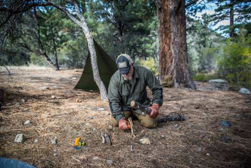 Helikon - Koszula Woodsman - Taiga Grün / Coyote - KO-WDN-DC-1109A