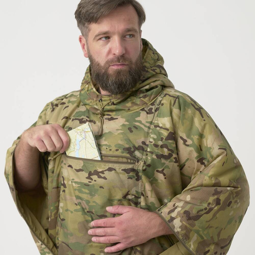 Helikon - Poncho Swagman Roll - Windpack - Climashield - MultiCam - PO-SMR-BL-34