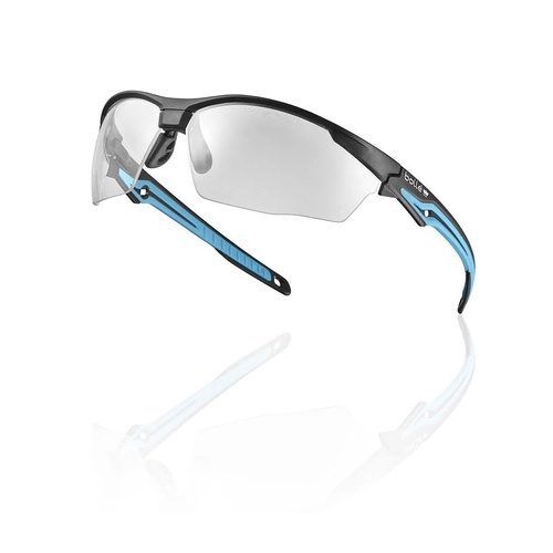 Bolle Safety - Schutzbrille Eco Tryon - EN 166 FT KN - Platin - Transparent - TRYONN10E
