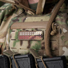 M-Tac - Polnischer Flaggenaufnäher - Fluoreszierend - Pixel - Laserschnitt - Rot / MultiCam / Weiß - 51005108