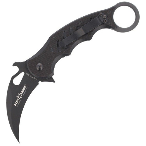 FOX - Klappmesser Karambit G-10 Schwarz - 479 - Klappmesser