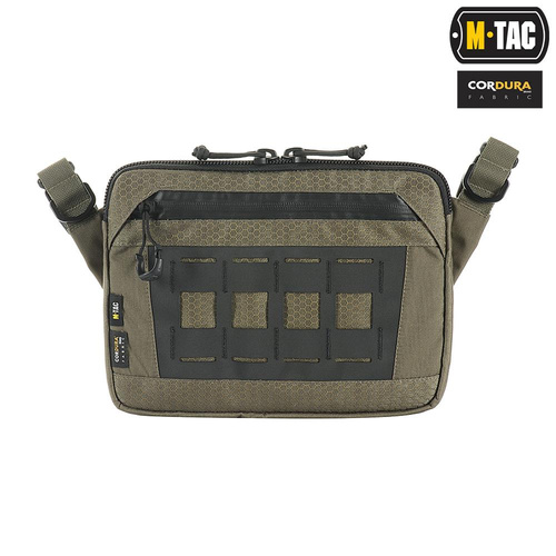 M-Tac - Admin Bag Elite Umhängetasche - Ranger Green/Schwarz - 10176023