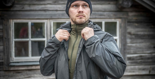 Helikon - Blizzard® Jacke - StormStretch® - Schadow Grey - KU-BLZ-NL-35