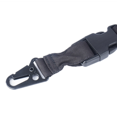 Mil-Tec - Taktische Waffenaufhängung Basic Bungee 1-Punkt - Schwarz - 16184002