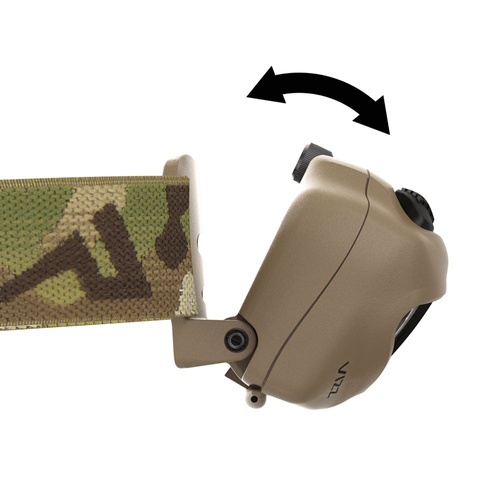 Princeton Tec - Vizz Kopf-Taschenlampe - 550 Lumen - Tan / MultiCam - VIZZ22-MC