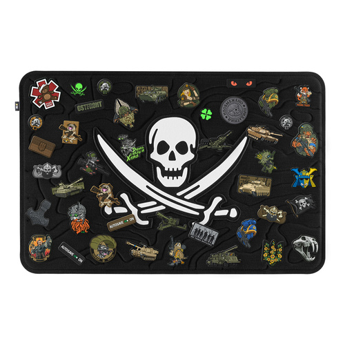 M-Tac - Panel Patch Jolly Roger - 54 x 81,5 cm - Schwarz - 10361002