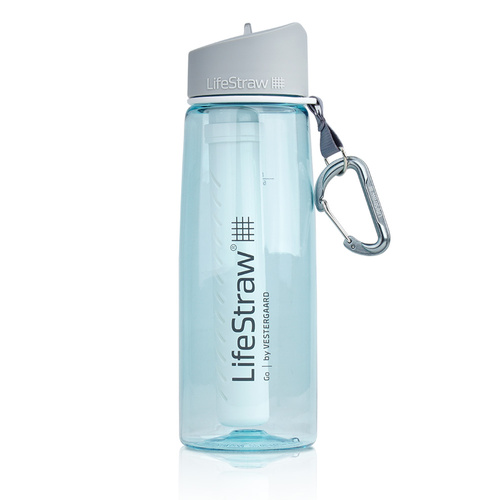 LifeStraw - Go Tragbarer Wasserfilter - 0,65 L - Light Blue