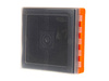Megaline - Transportbox - 11x11x3,5 cm - Orange-transparent - 607/0002OT