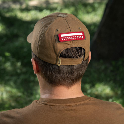 M-Tac - Aufnäher - Flagge von Polen - Fluoreszierend - Pixel / Rechteck - Rot - 51005233