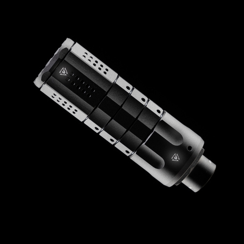 Strike Industries - Kompensator für Pistole im Kaliber 9 mm - Schwarz - SI-PISTOL-LC-BK