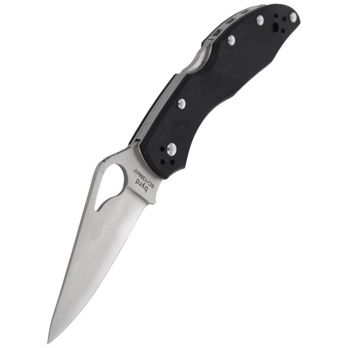 Spyderco - Byrd Meadowlark™ 2 G-10 Schwarz Plain Klappmesser - BY04GP2