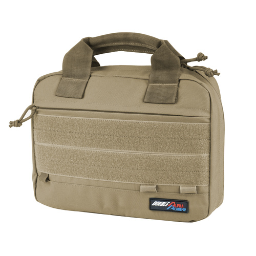 Double Alpha Academy - Pistolenkoffer 2G Tasche - Cordura 600D - Tan - 103673