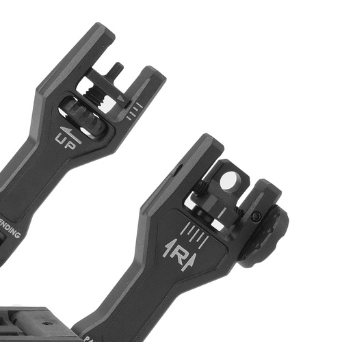Strike Industries - Sidewinder II BUIS Backup Iron Sights - Schwarz - SIDEWINDERII-BK