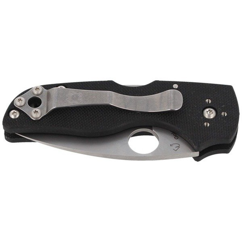 Spyderco - Lil' Native® G-10 Schwarz Mid Back Lock Messer - C230MBGP