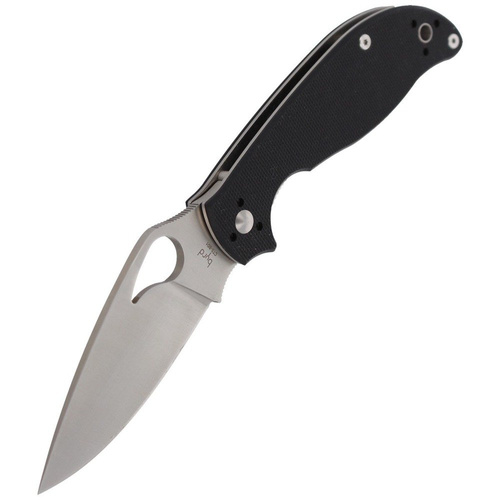 Spyderco - Byrd Raven™ 2 G-10 Schwarz Plain Klappmesser - BY08GP2