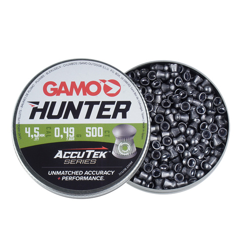 Gamo - AccuTek Hunter Diabolo Pellet - Kaliber 4,5 mm - 500 Stück - 6320834-AK