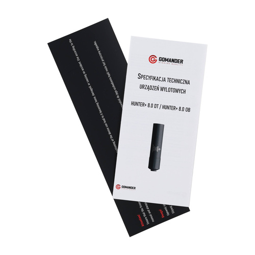 Gomander - Hunter 8.0 OB gen2 Jagdgewehr Schalldämpfer - Slide On - M15x1 - Sand - TB0.9670_2-M15